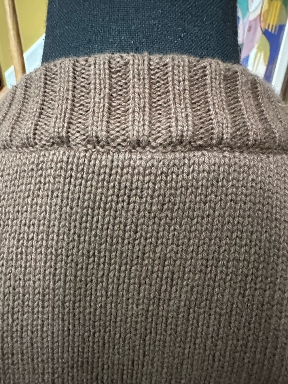 GAP Cardigan In Chocolate Brown - Picture 9 of 10